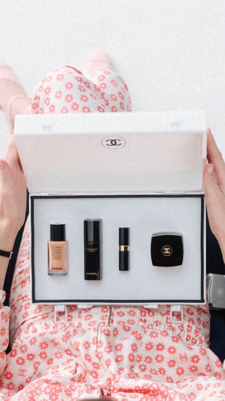 chanel emergency travel kit|Chanel skincare travel set.